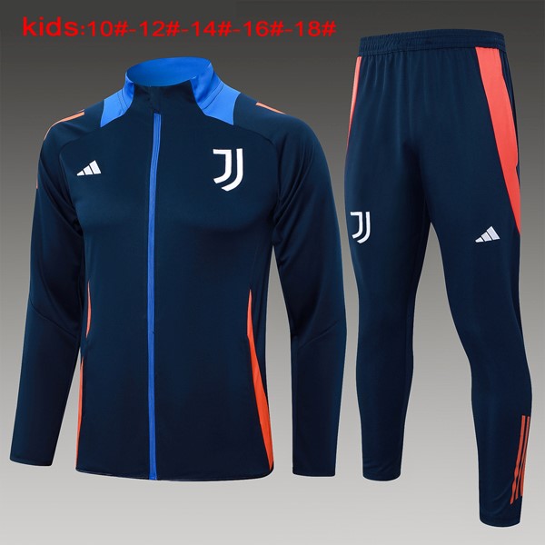 Kinder Trainingsanzug Juventus 2024-2025 Blau 3